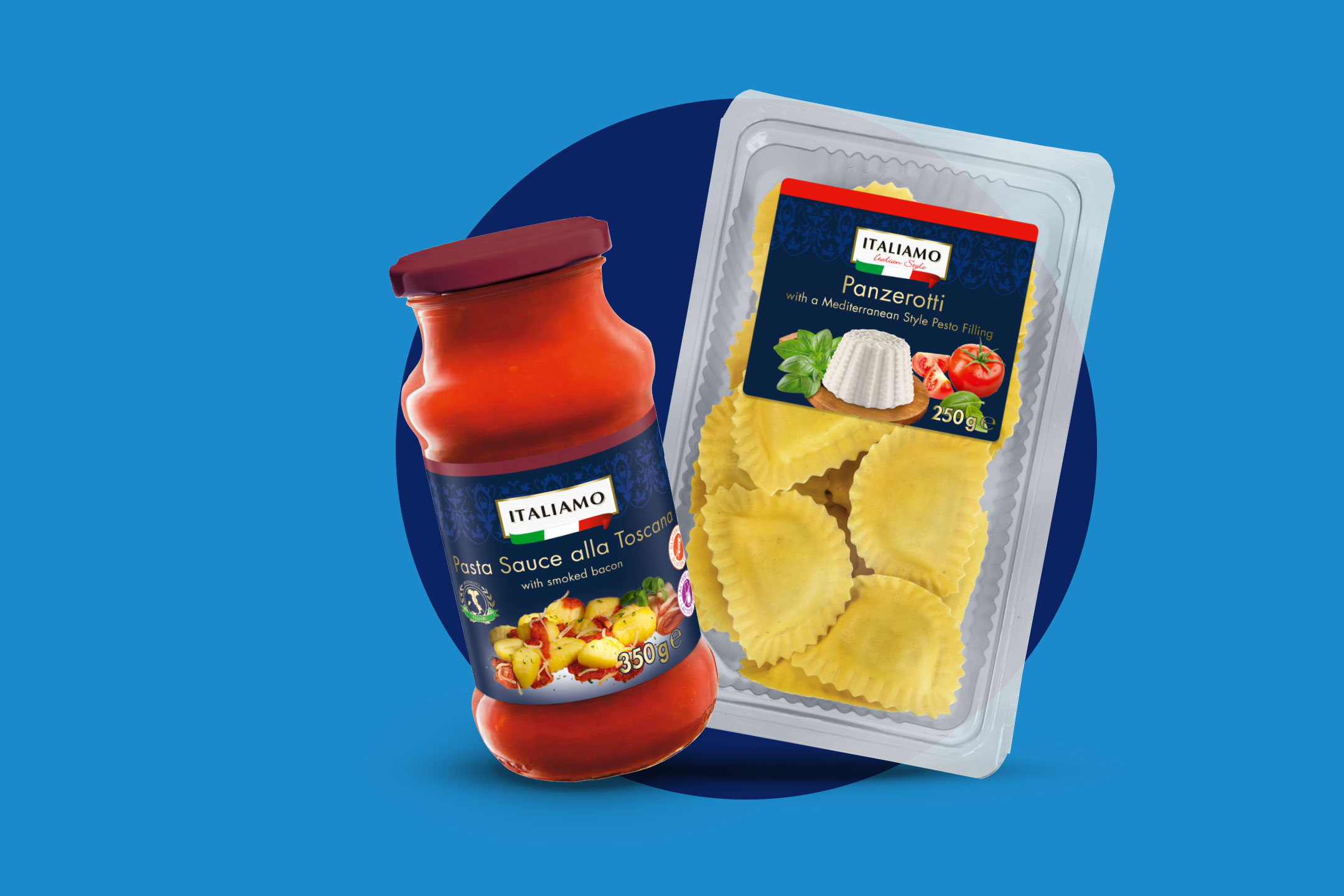 Italiamo umak za tjesteninu alla Toscana i Italiamo panzerotti s mediteranskim punjenjem.