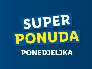 Super ponuda ponedjeljkom.
